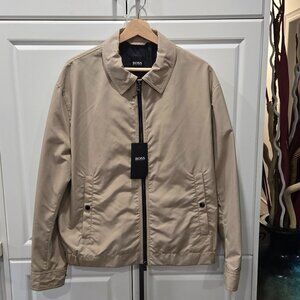 BOSS - Hugo Boss Logo-Patch Jacket - Tan